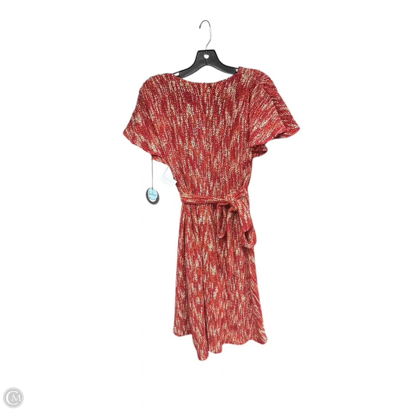 Dress Casual Midi By Eva Franco In Orange, Size: 6