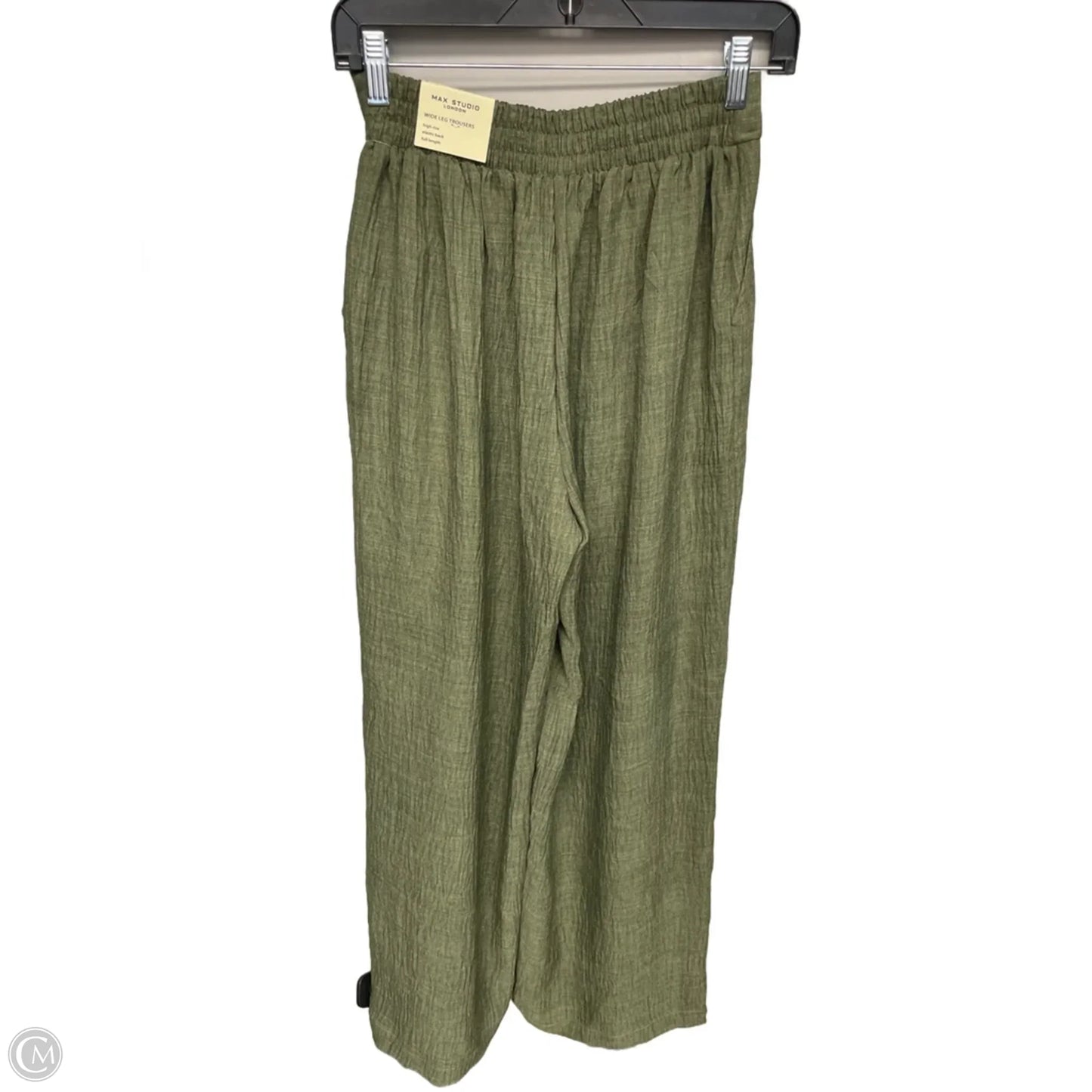 Pants Wide Leg By Max Studio In Green, Size: S