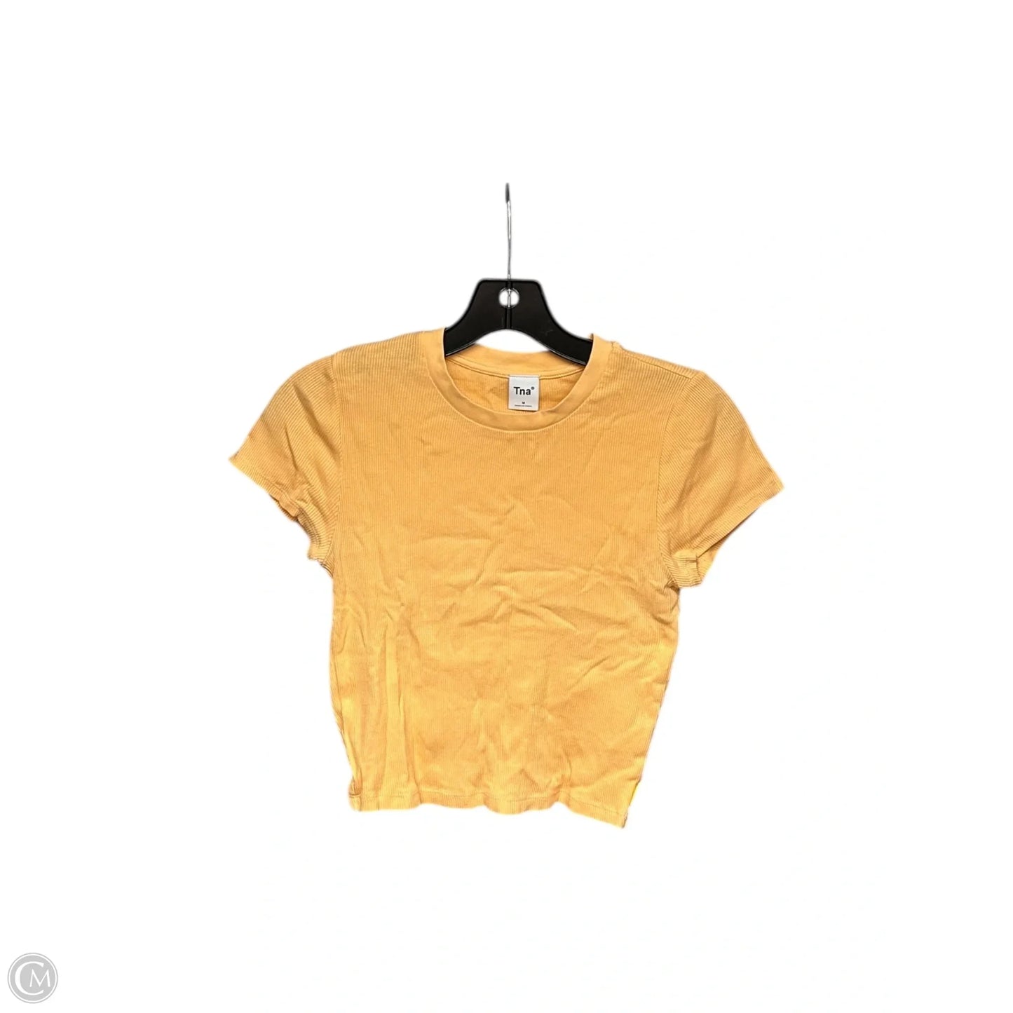 Top Short Sleeve Basic By Tna In Orange, Size: M
