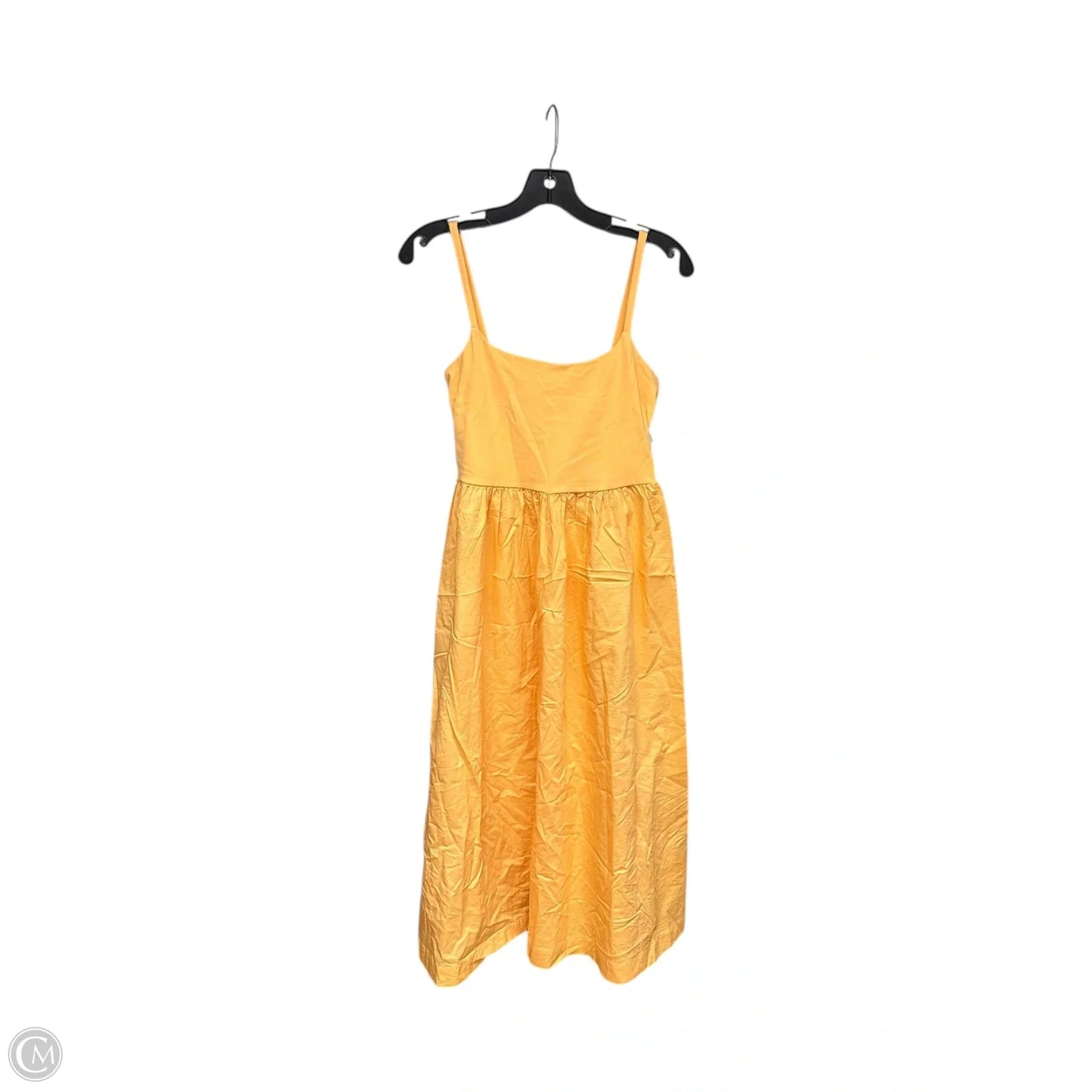 Dress Casual Midi By Old Navy In Orange, Size: M