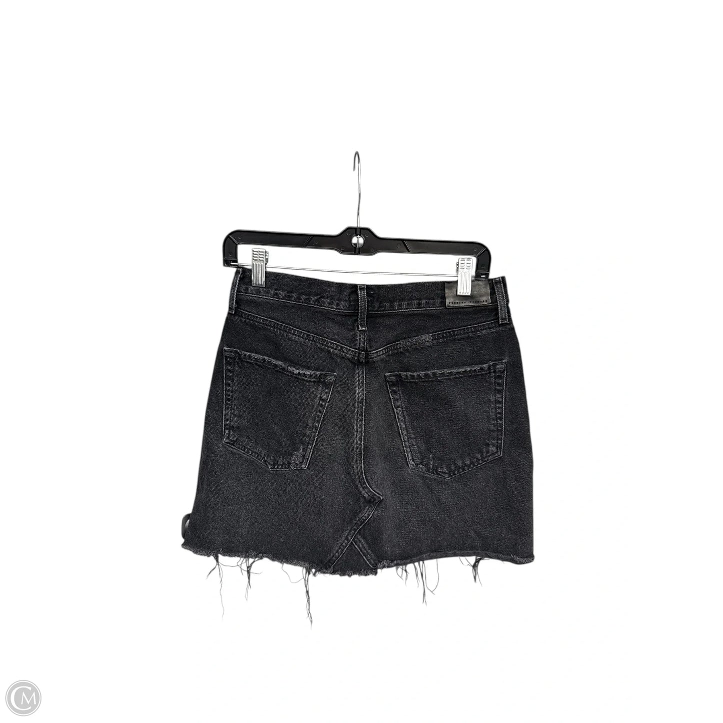 Skirt Mini & Short By Citizens Of Humanity In Black Denim, Size: 6