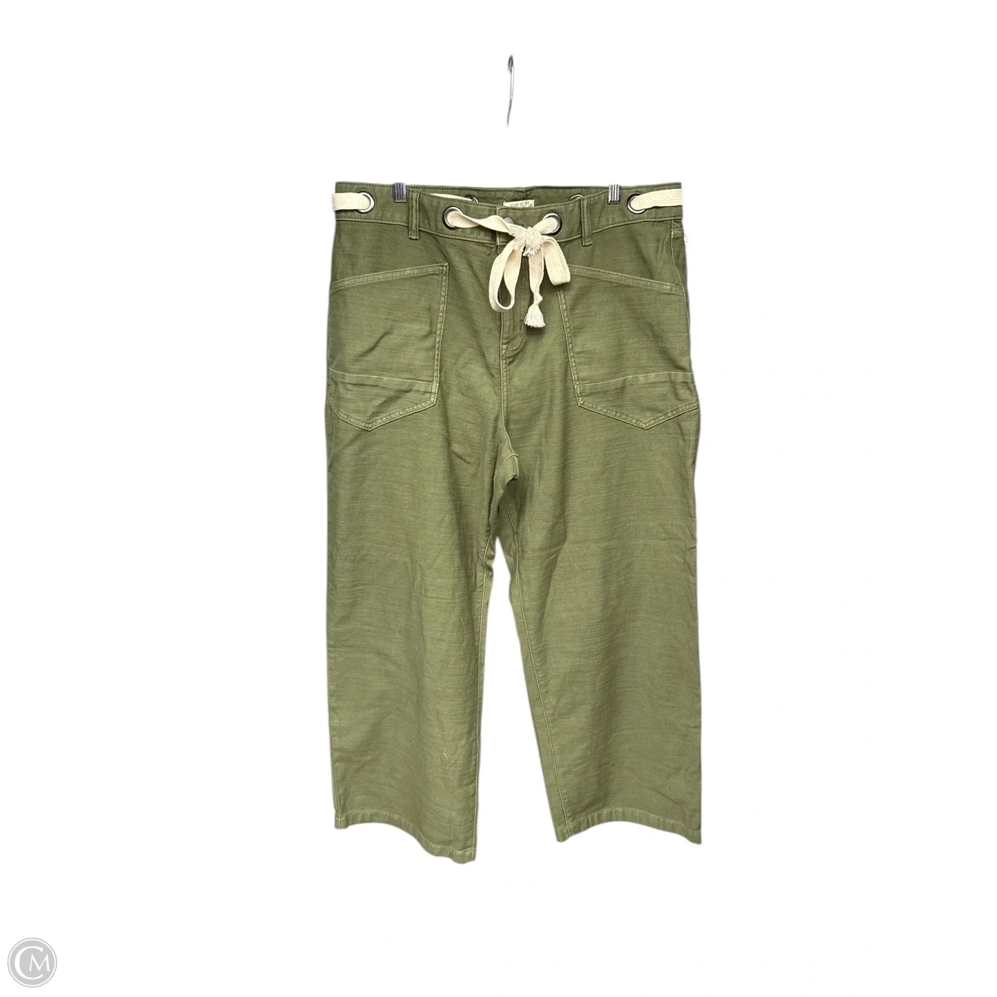 Pants Wide Leg By Clothes Mentor In Green, Size: 18