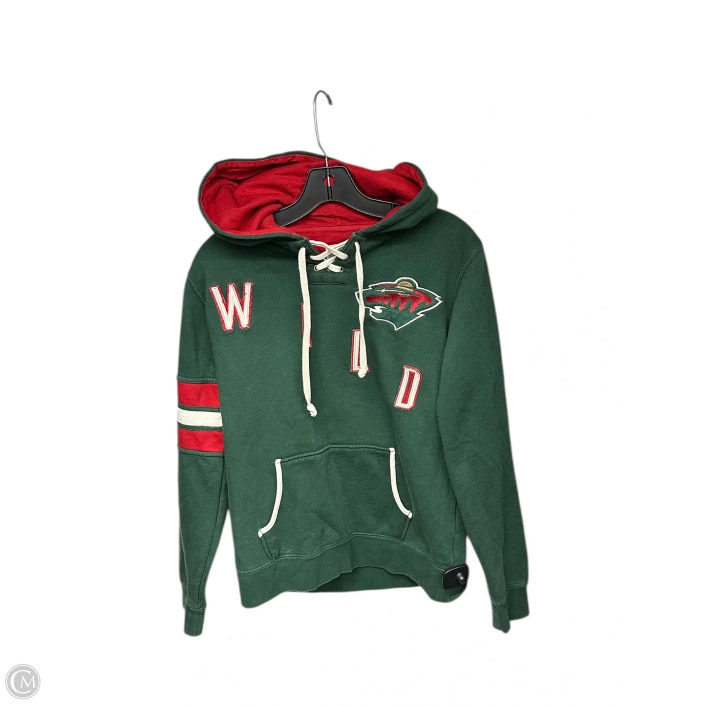 Athletic Sweatshirt Hoodie By Clothes Mentor In Green, Size: S