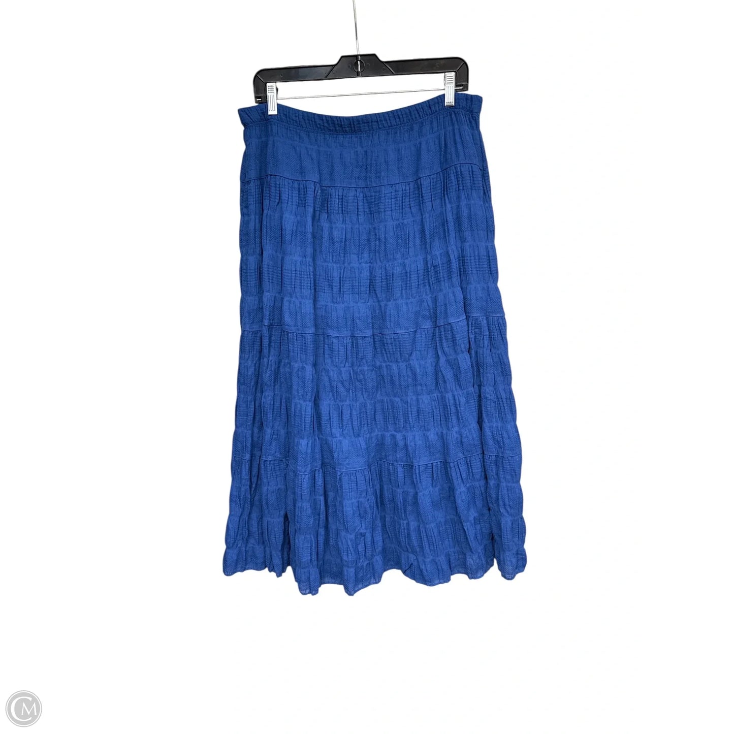 Skirt Maxi By Max Studio In Blue, Size: L