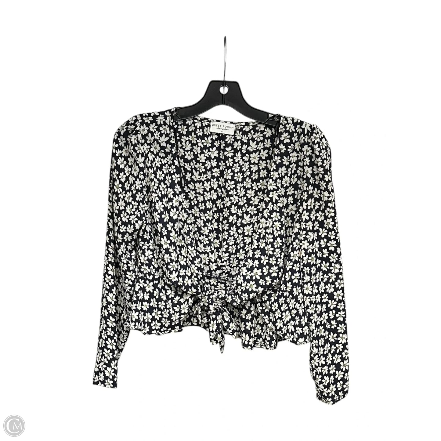 Top Long Sleeve By Dress Forum In Floral Print, Size: S