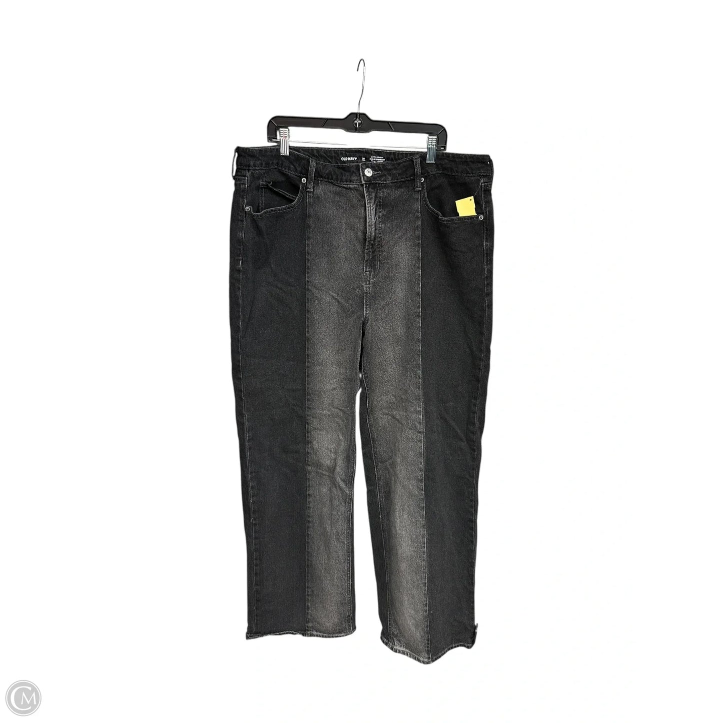 Jeans Wide Leg By Old Navy In Black, Size: 18