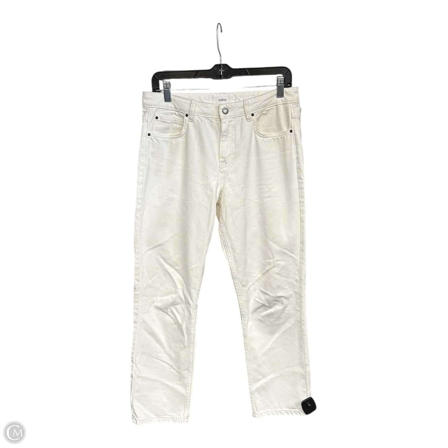 Jeans Straight By Clothes Mentor In Cream, Size: 0