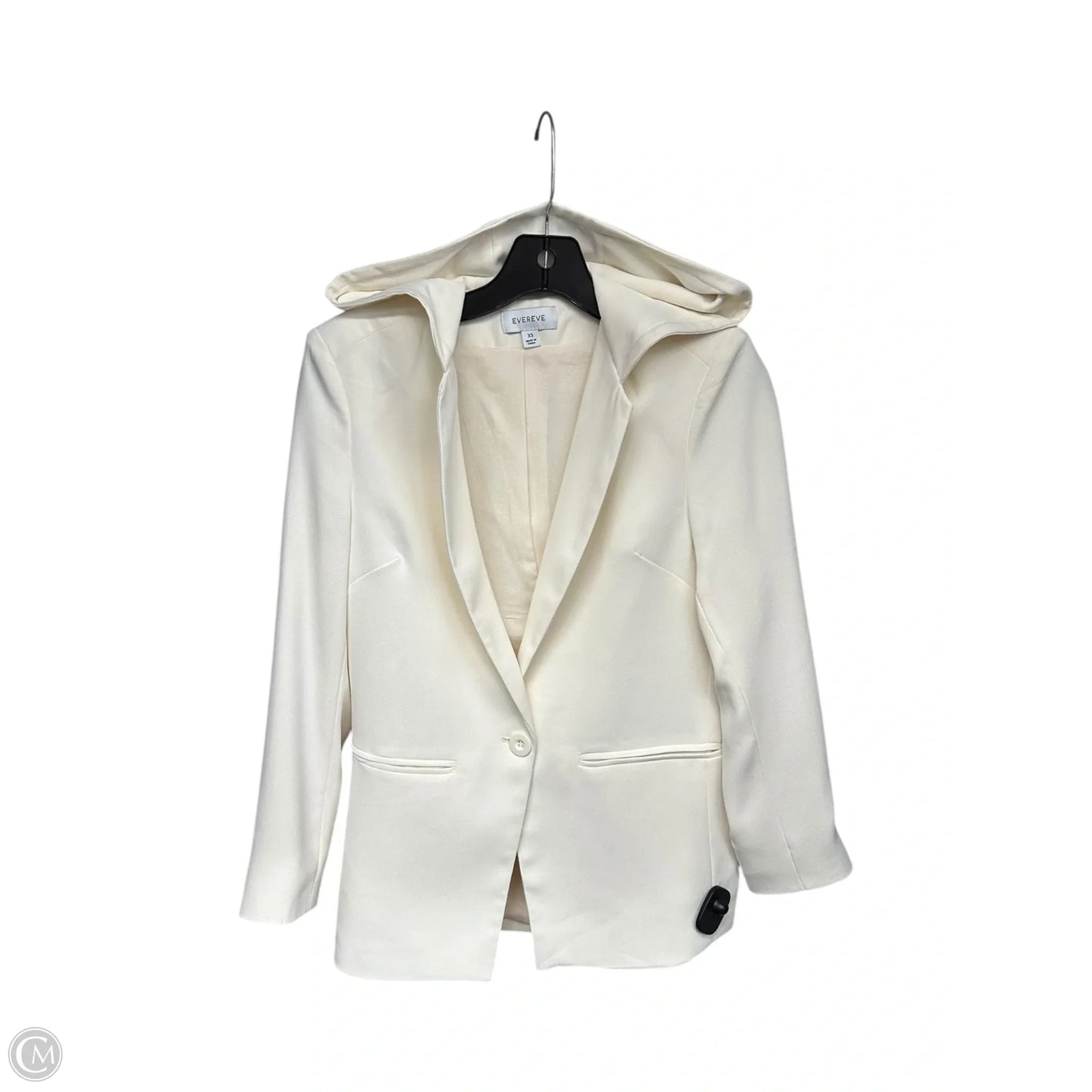 Blazer By Evereve In Cream, Size: Xs