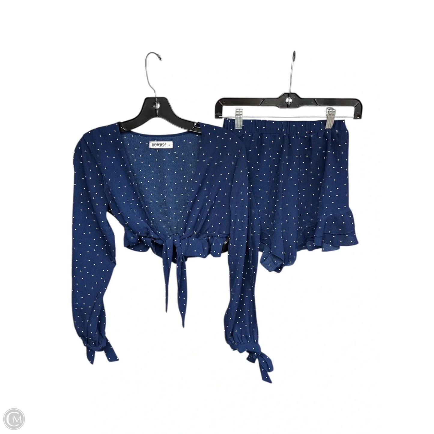 Shorts Set By Clothes Mentor In Polkadot Pattern, Size: S