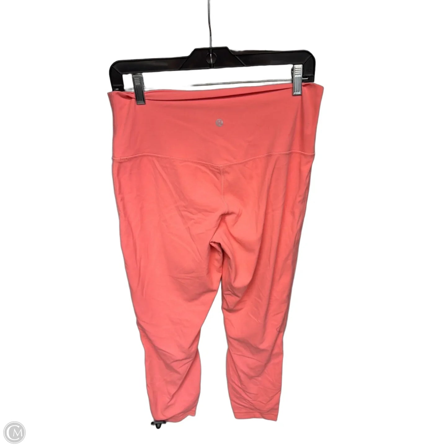 Athletic Leggings By Lululemon In Orange, Size: 12