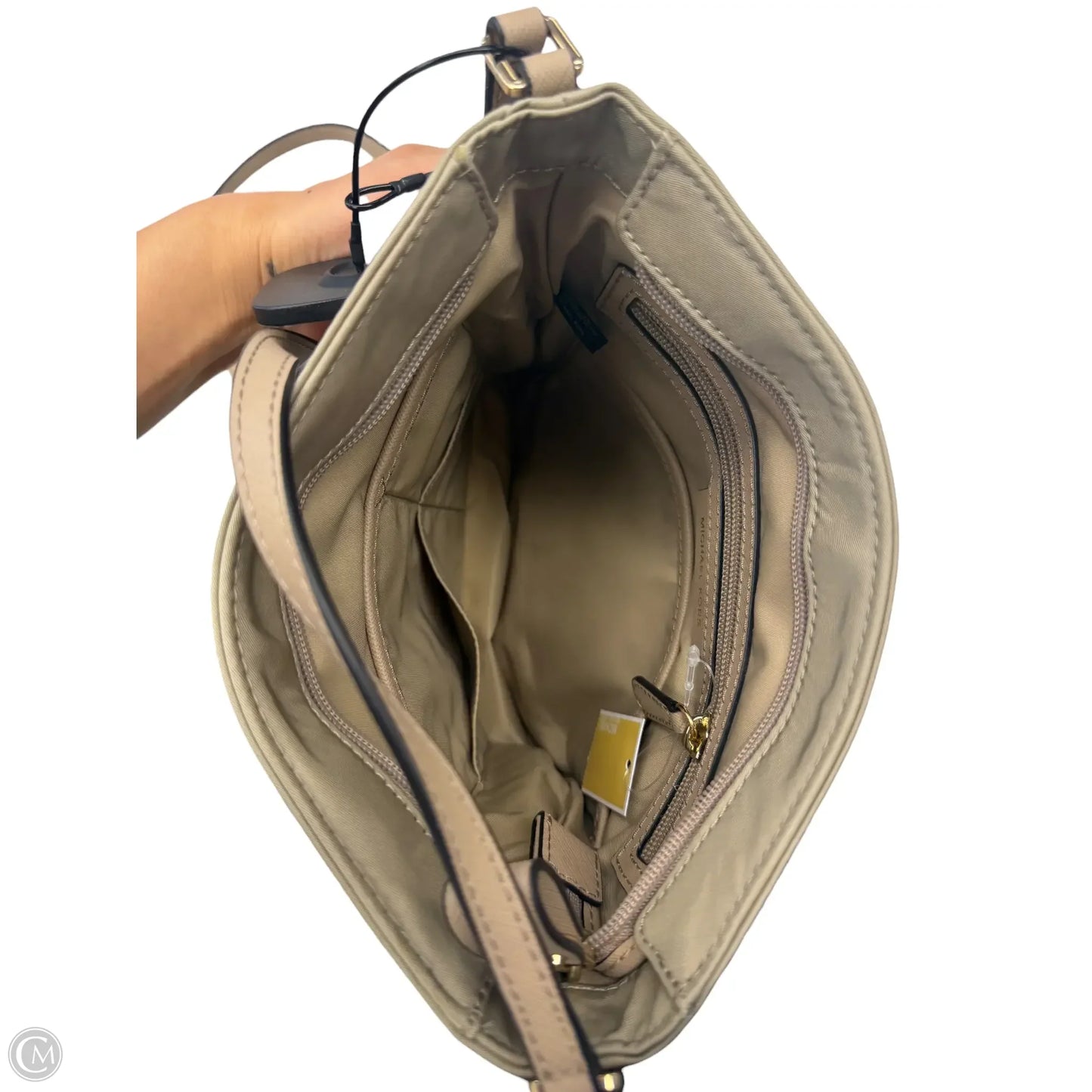 Crossbody Designer By Michael Kors, Size: Medium