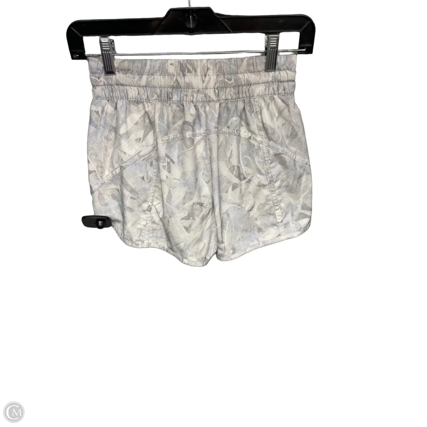 Athletic Shorts By Lululemon In Grey, Size: 4