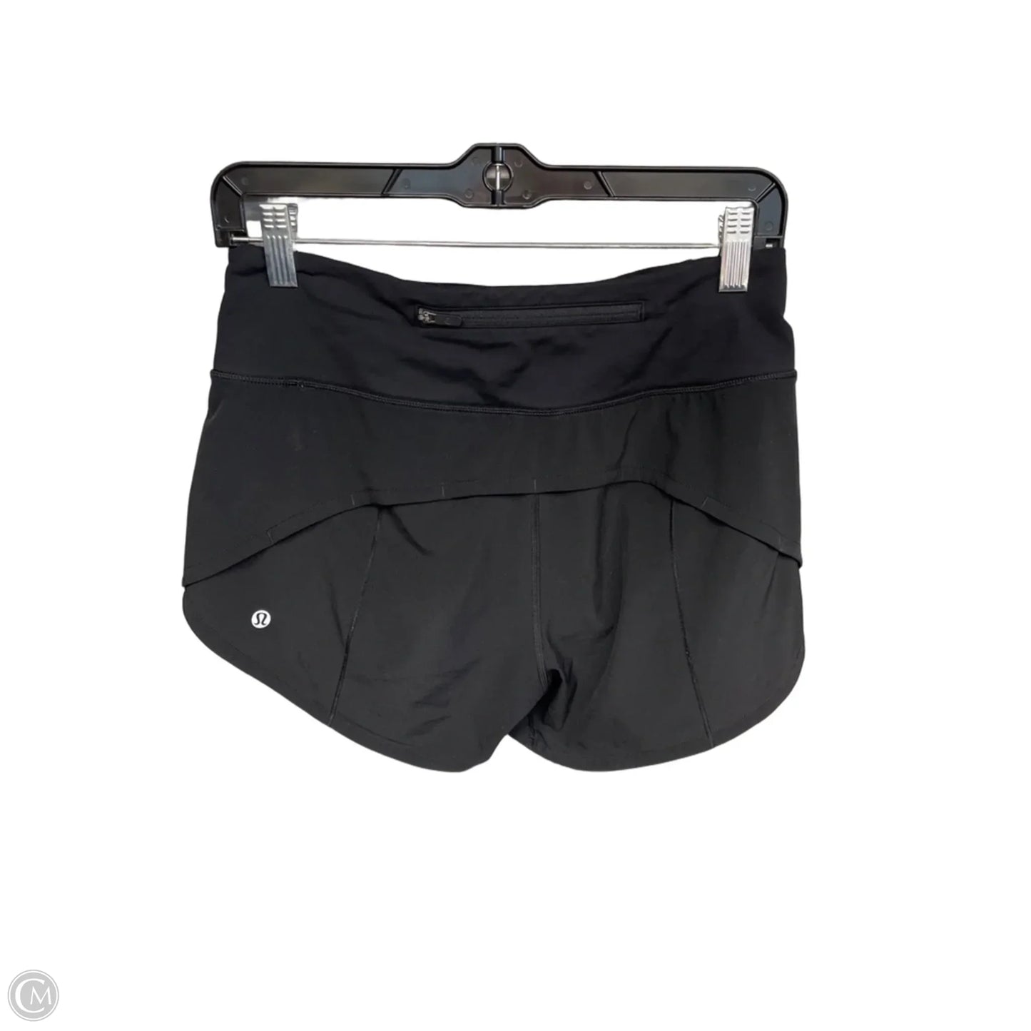 Athletic Shorts By Lululemon In Black, Size: 4