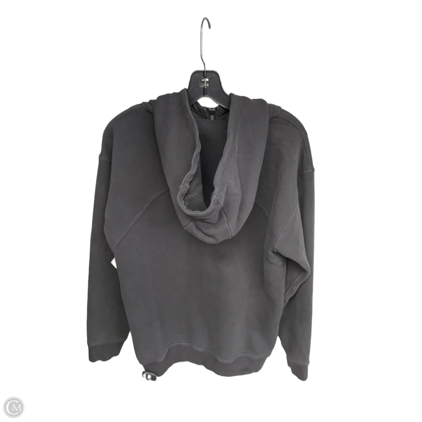 Athletic Sweatshirt Crewneck By Lululemon In Black, Size: M