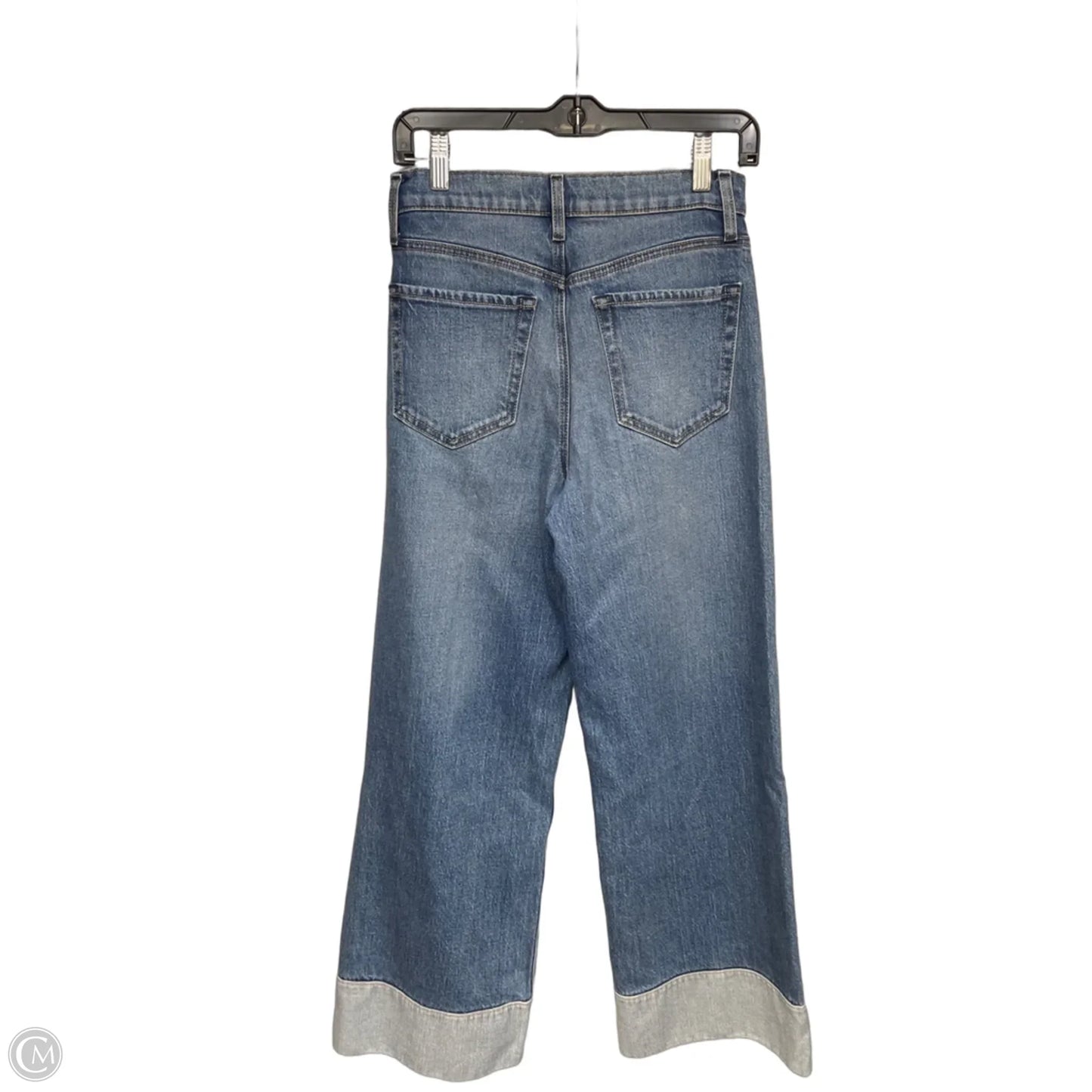 Jeans Wide Leg By Level 99 In Blue Denim, Size: 4