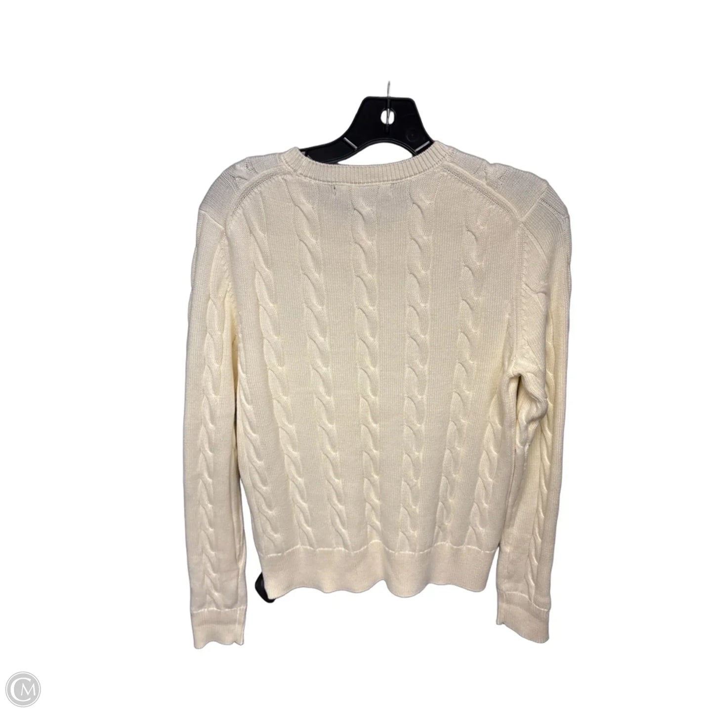 Sweater By Brooks Brothers In Yellow, Size: M