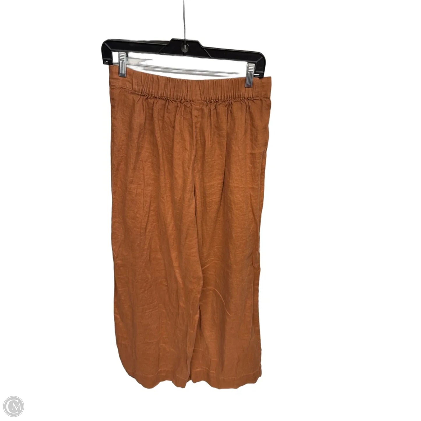 Pants Linen By Magaschoni In Brown, Size: M