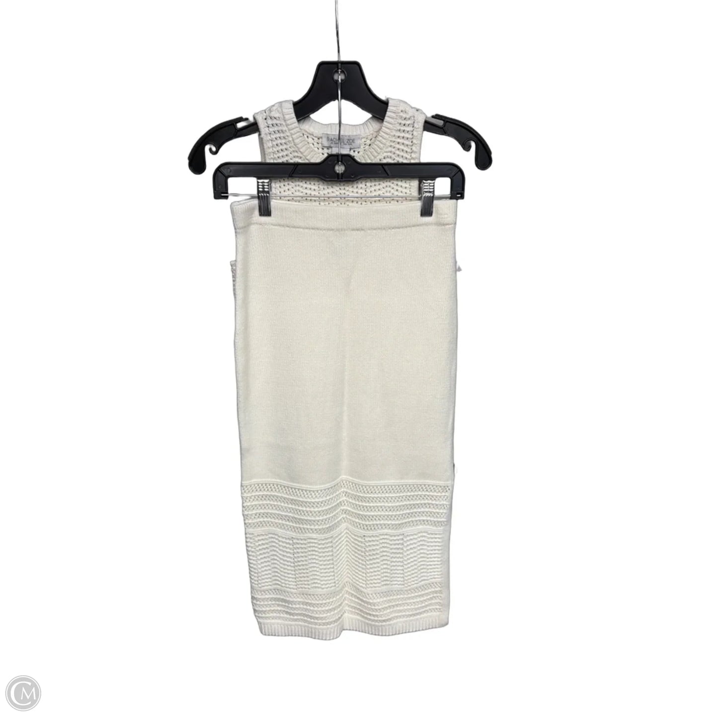 Skirt Set 2pc By Rachel Zoe In Cream, Size: Xs