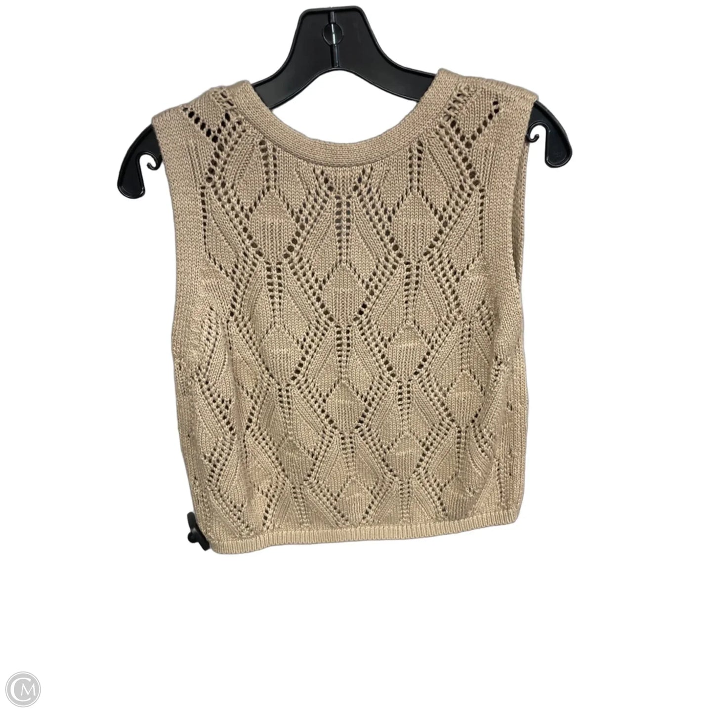 Top Sleeveless By Vero Moda In Brown, Size: S