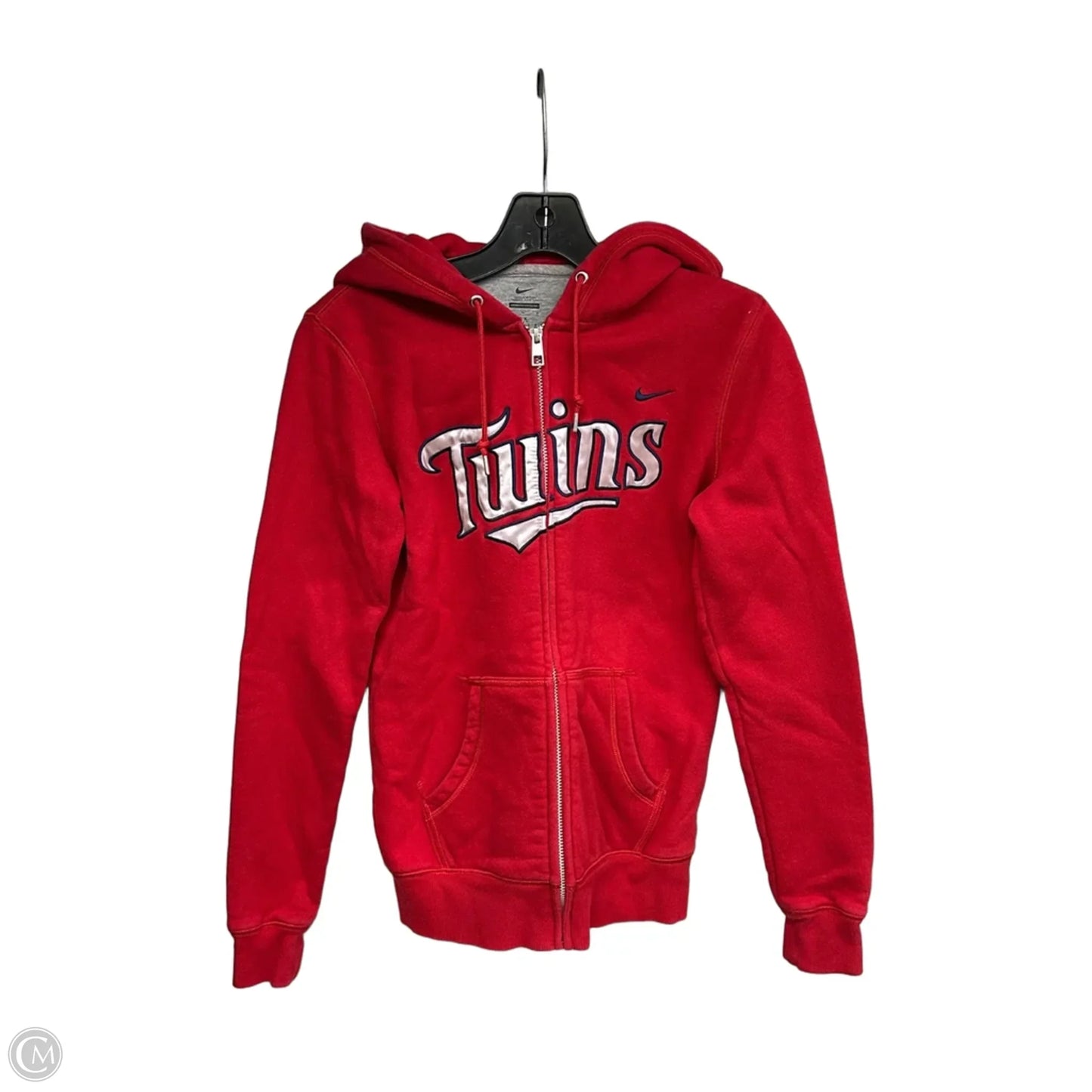 Athletic Sweatshirt Hoodie By Nike Apparel In Red, Size: M