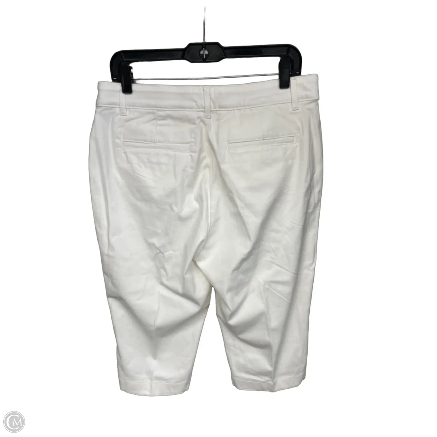 Capris By St Johns Bay In White, Size: 12