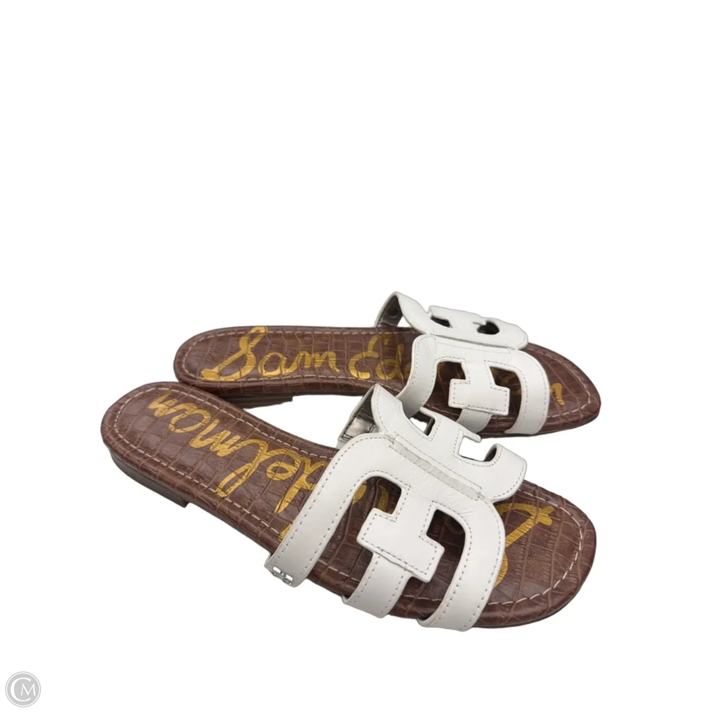 Sandals Flats By Sam Edelman In White, Size: 9