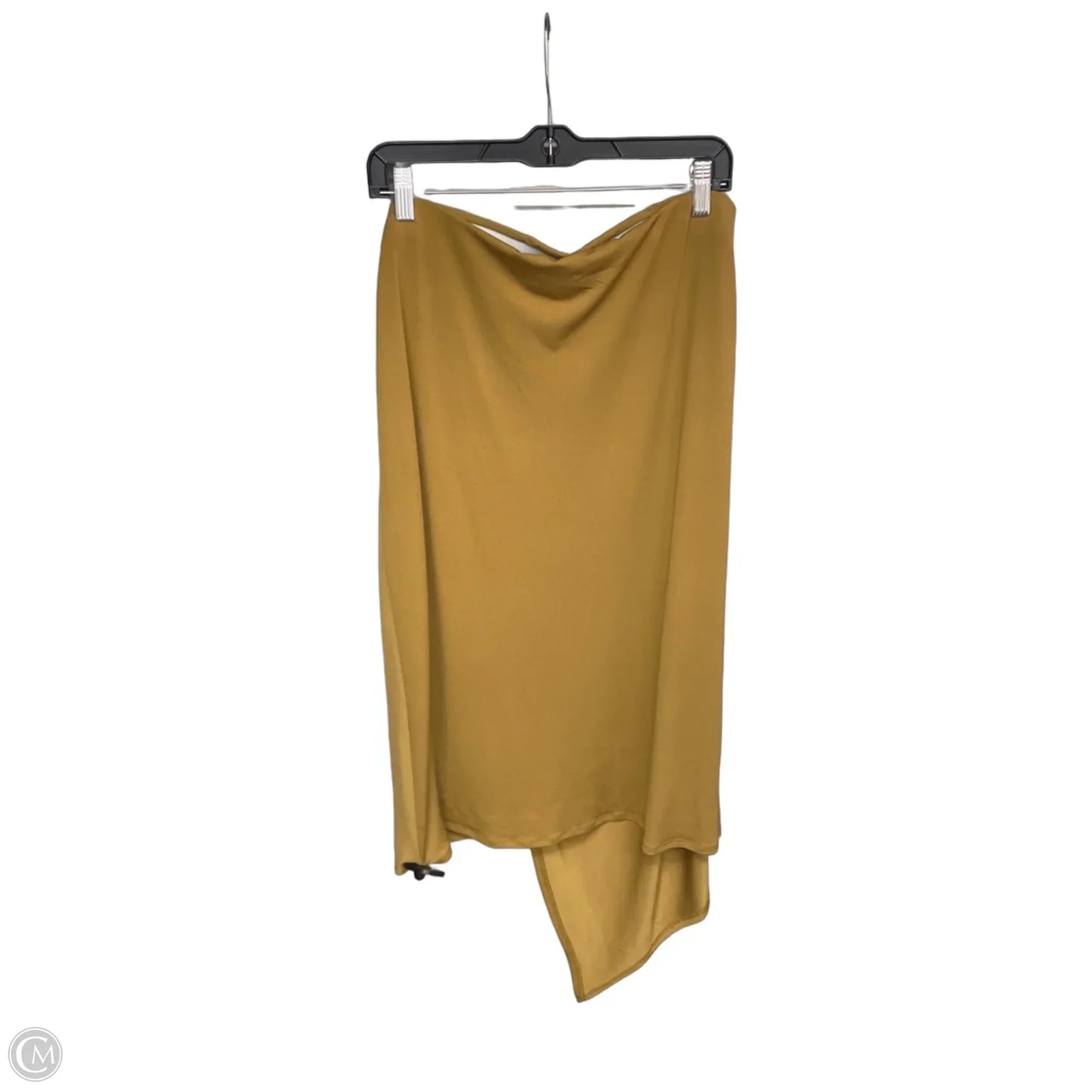 Skirt Midi By Nine West In Yellow, Size: Xxl