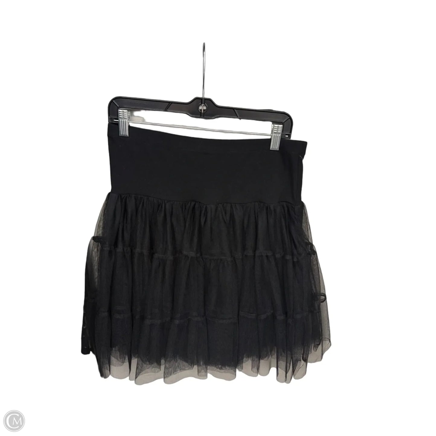 Skirt Mini & Short By Betsey Johnson In Black, Size: L
