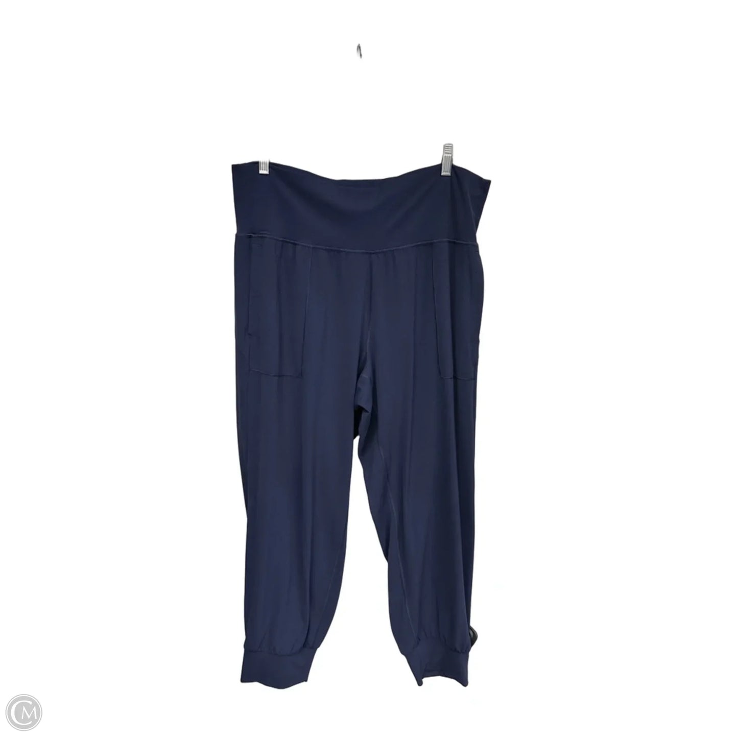 Athletic Pants By Athleta In Blue, Size: 1x