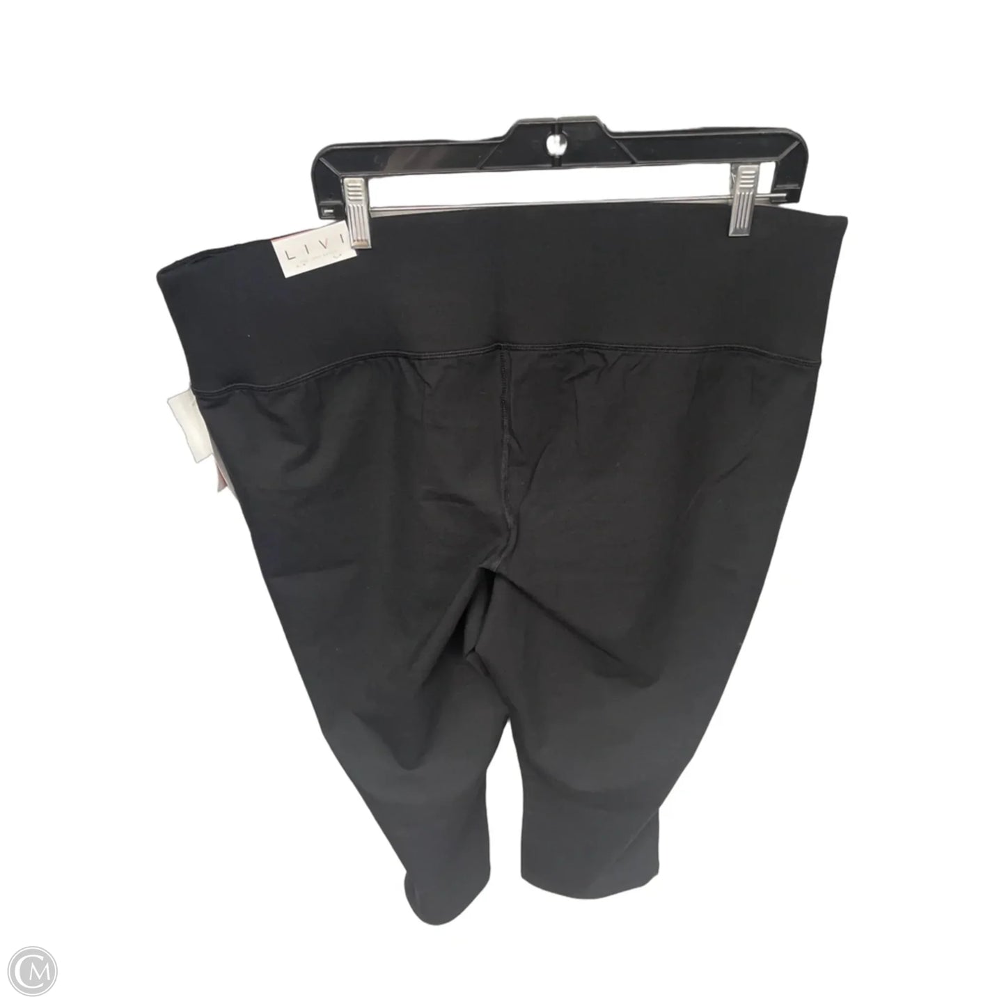 Capris By Livi Active In Black, Size: 3x