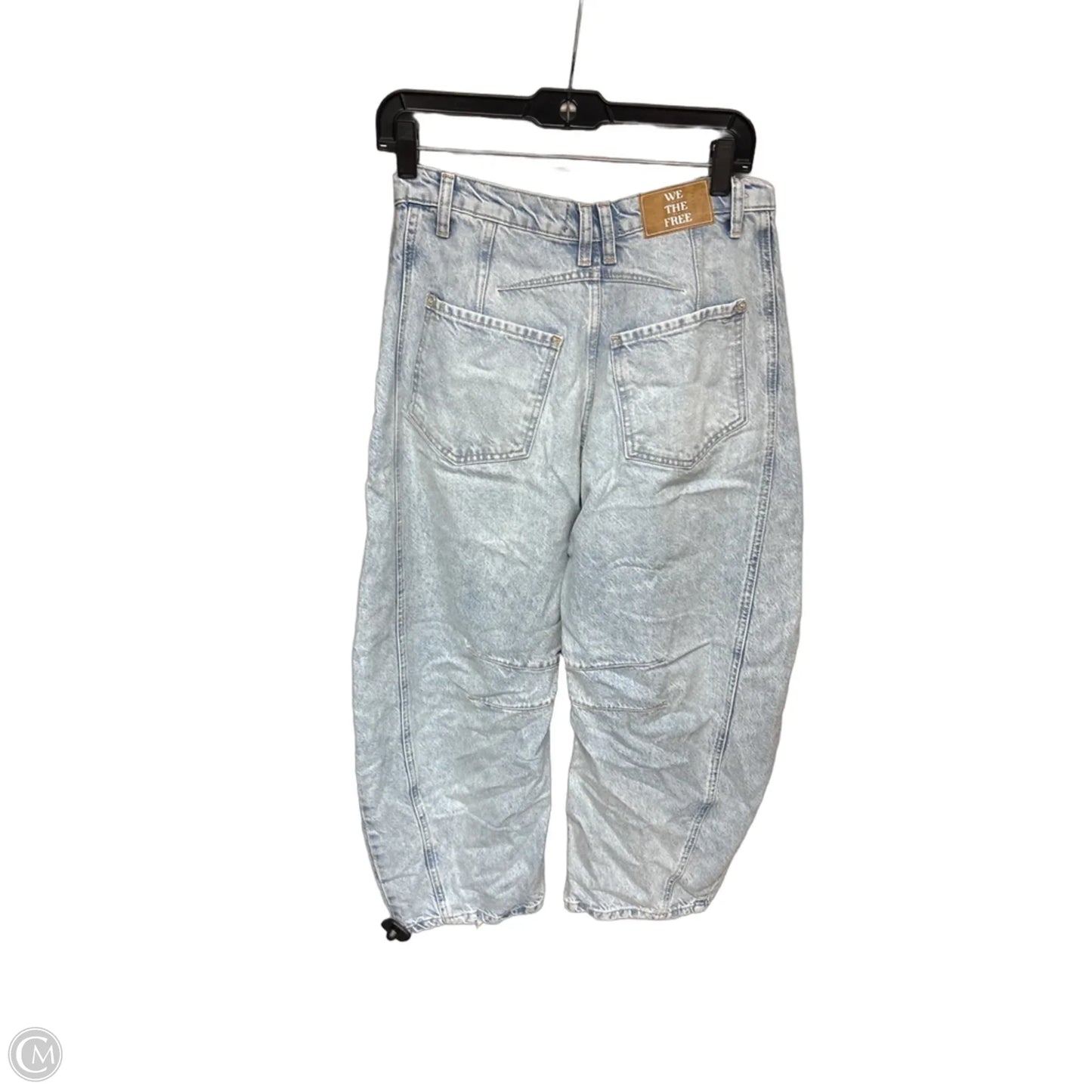 Jeans Wide Leg By We The Free In Blue Denim, Size: 0