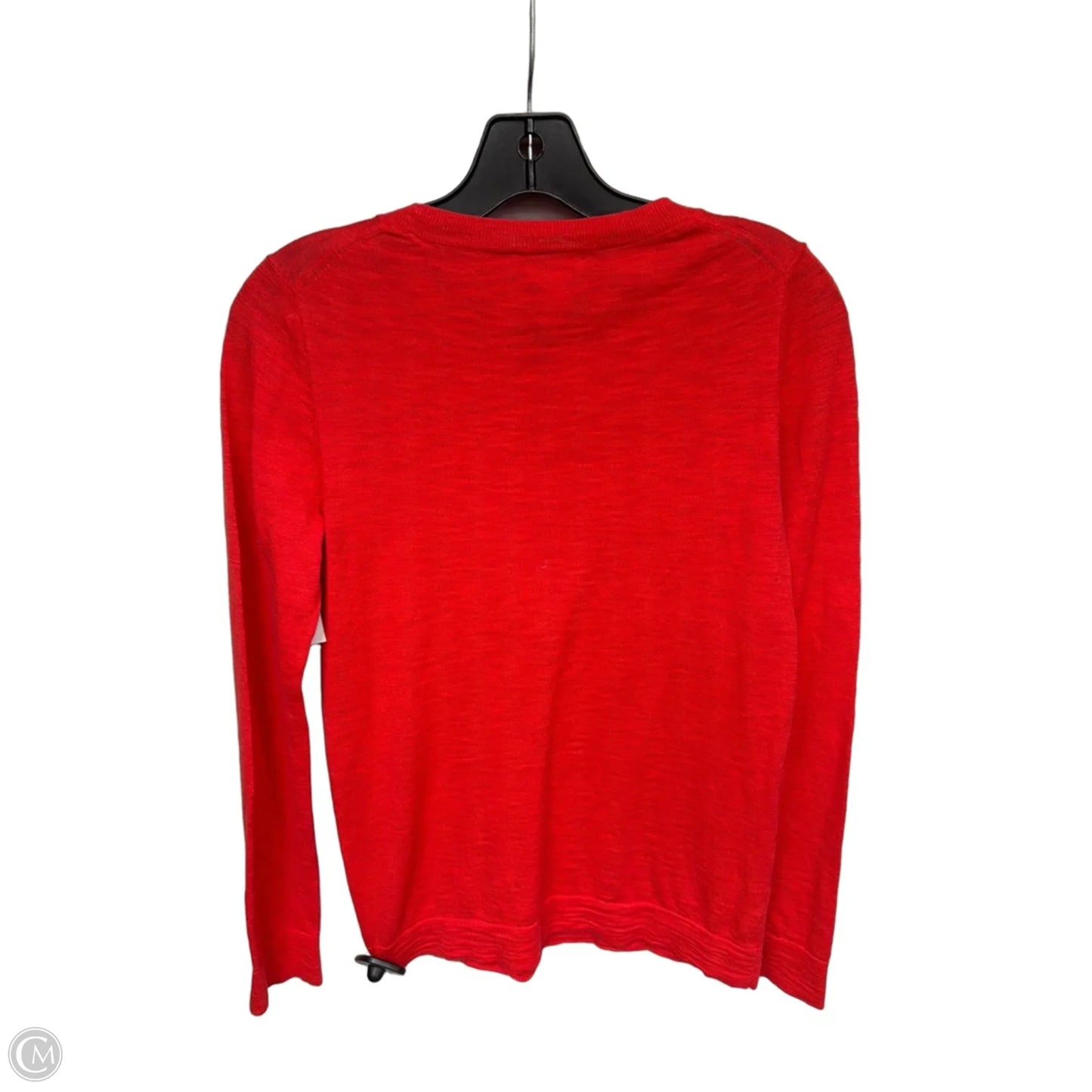Top Long Sleeve By J. Crew In Red, Size: Xs