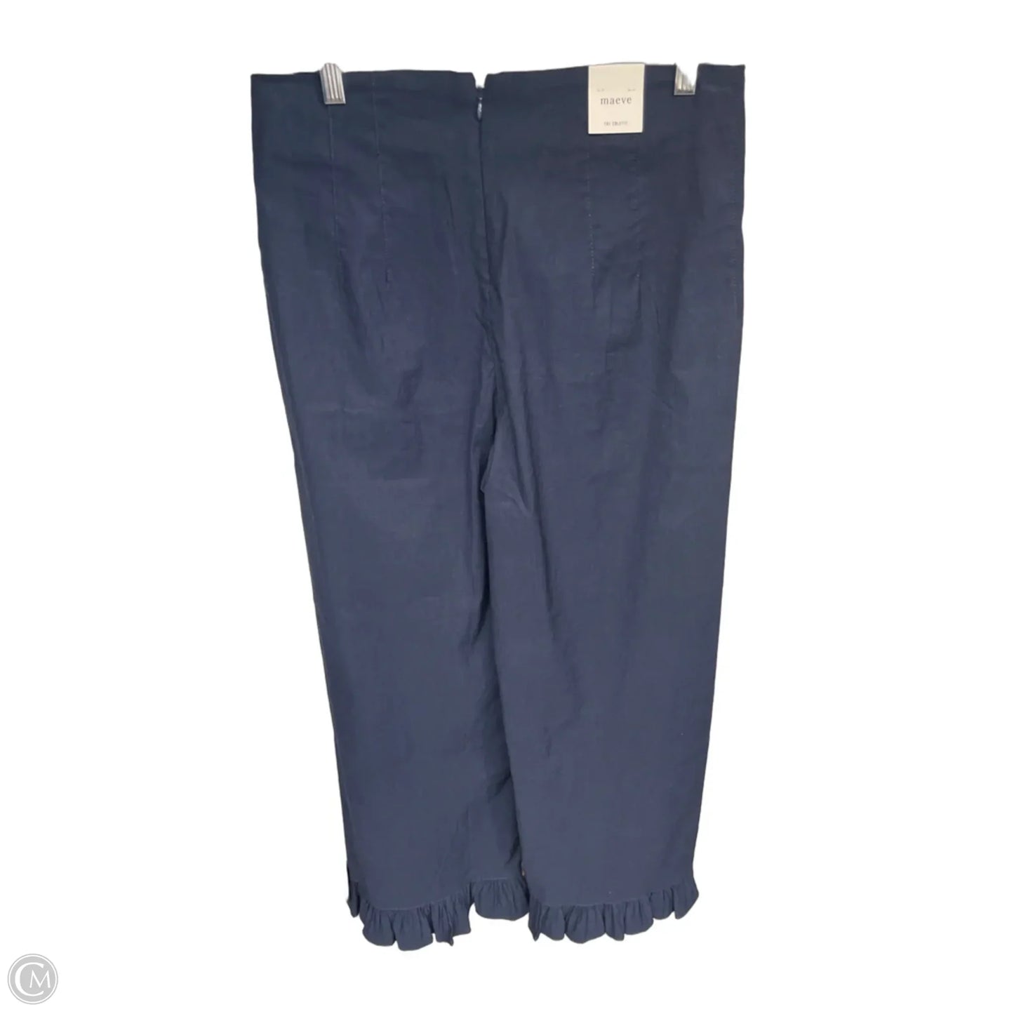 Pants Cropped By Maeve In Blue, Size: 12