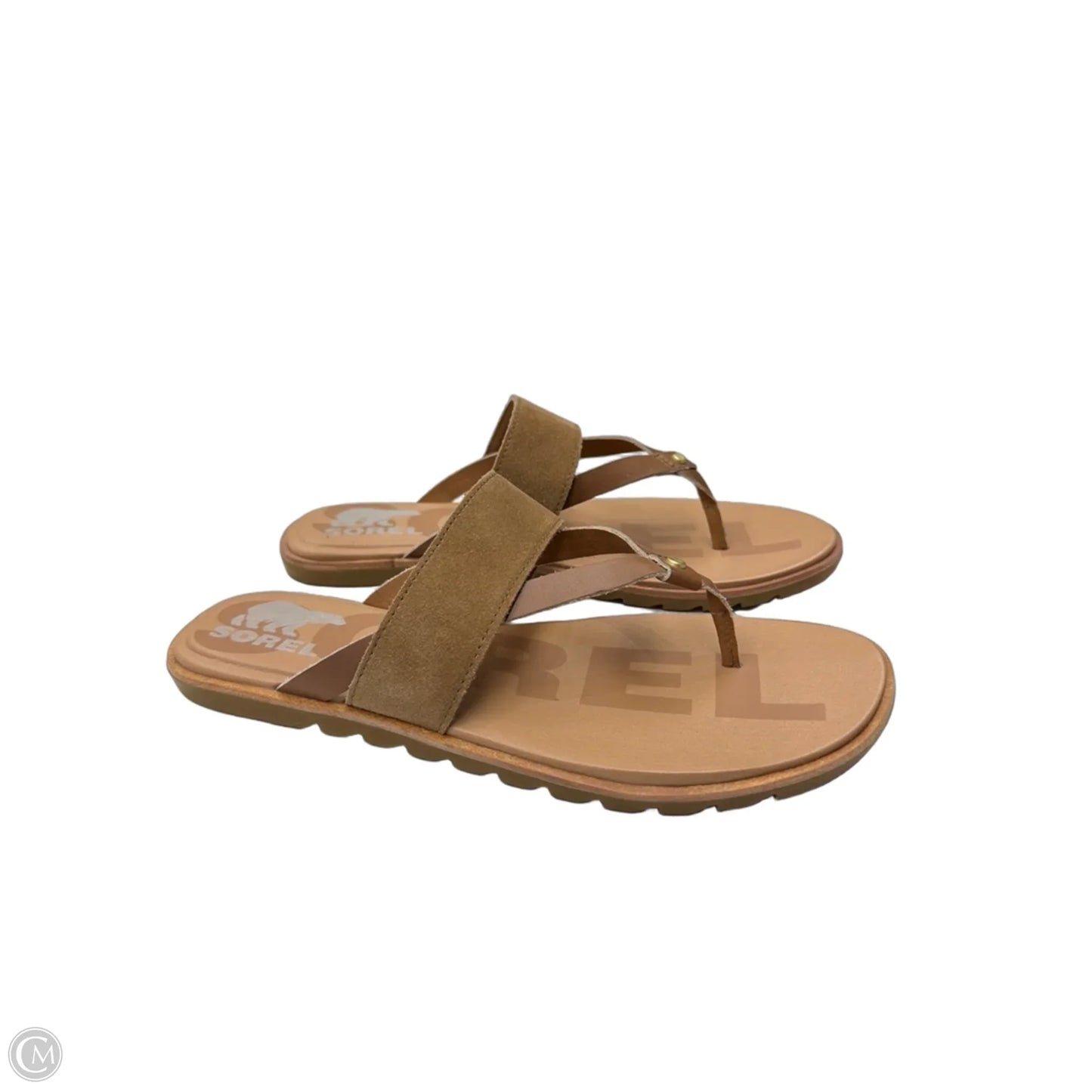 Sandals Flats By Sorel In Brown, Size: 8