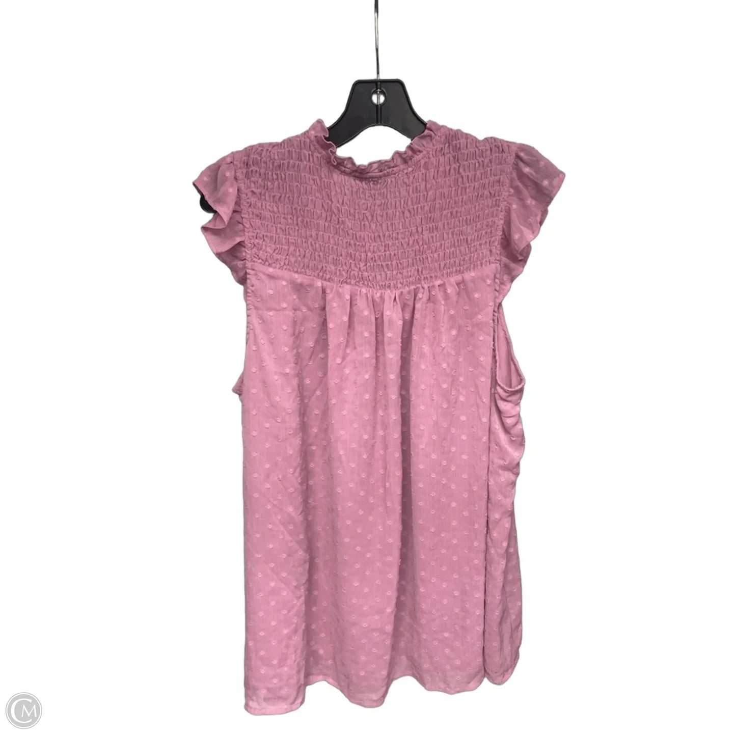 Top Sleeveless By Torrid In Pink, Size: 3x