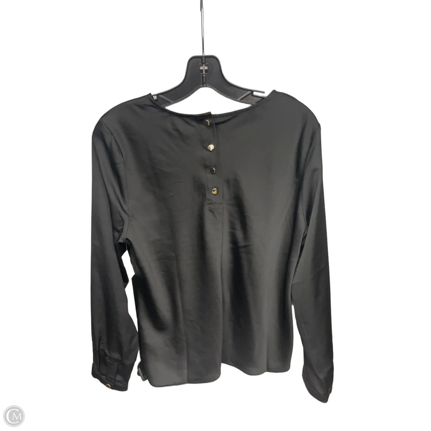 Top Long Sleeve By J. Crew In Black, Size: M
