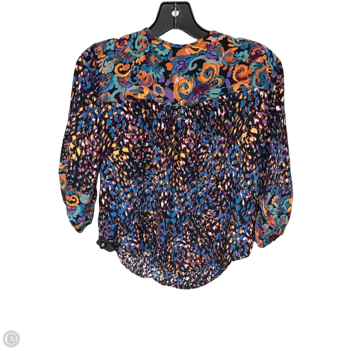 Top Long Sleeve By West Bound In Blue & Purple, Size: Sp