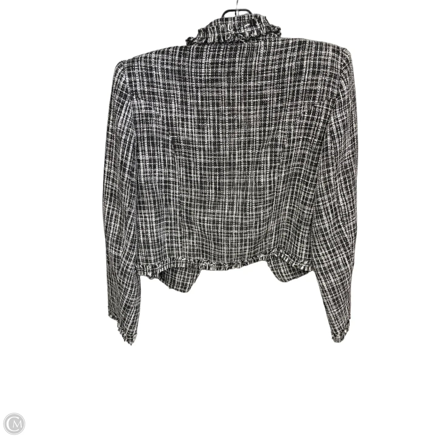 Blazer By Worthington In Black & White, Size: M