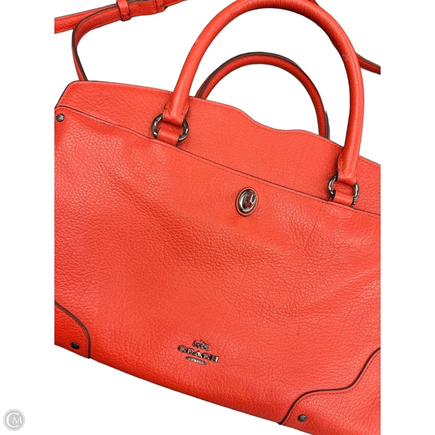 Handbag Designer By Coach, Size: Small