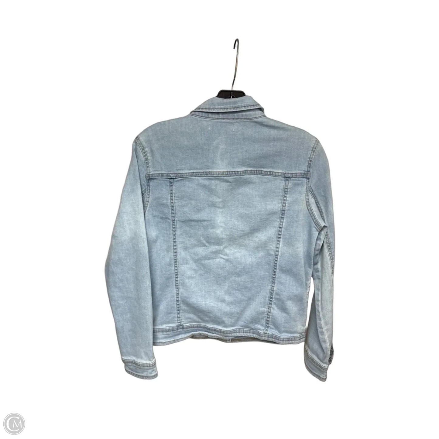Jacket Denim By Clothes Mentor In Blue Denim, Size: S