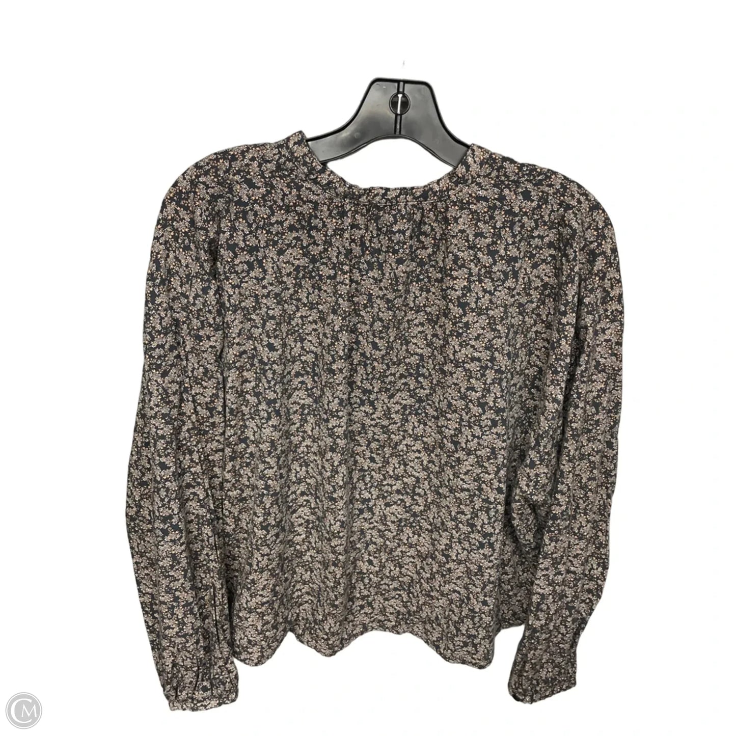 Top Long Sleeve By Universal Thread In Floral Print, Size: Xs