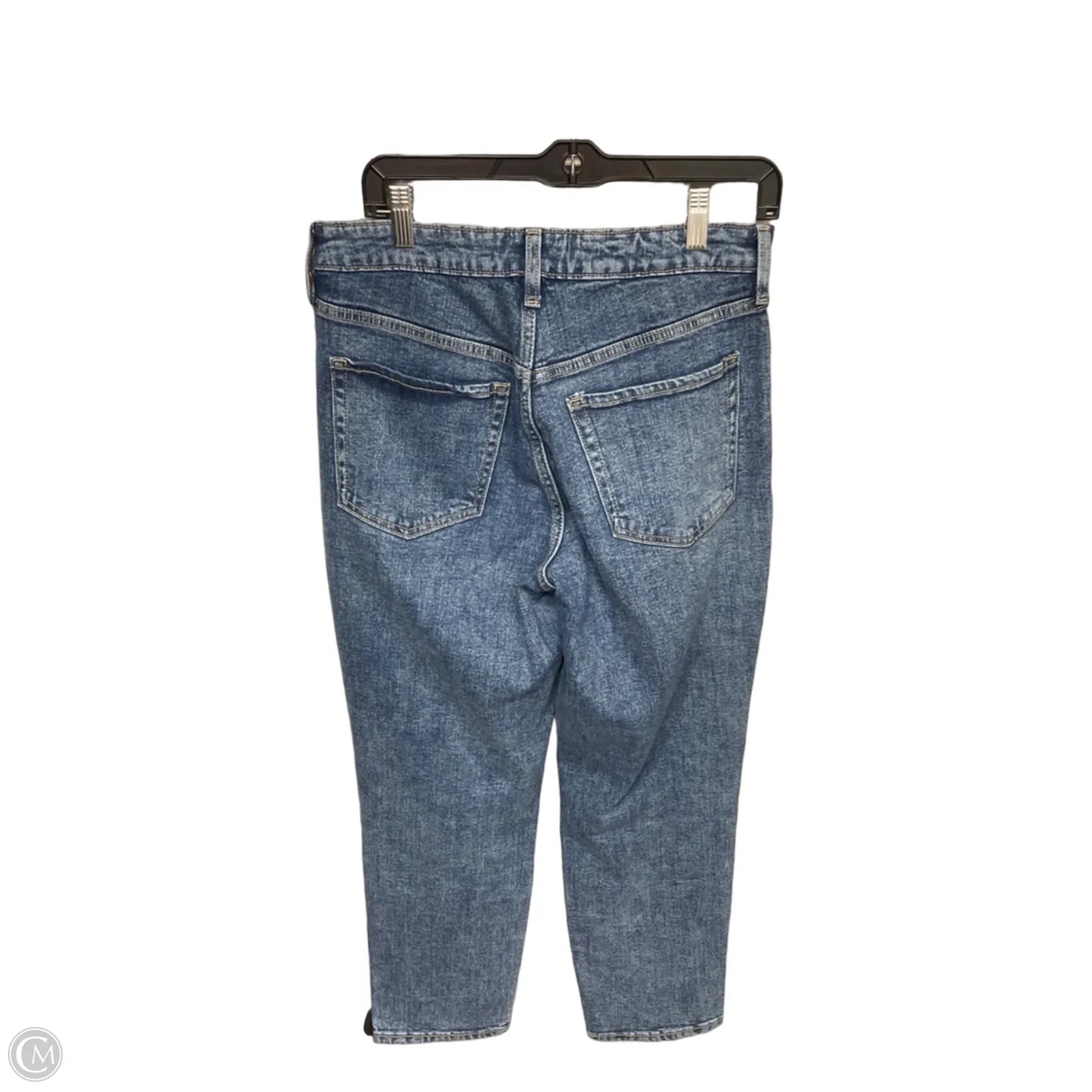 Jeans Straight By Old Navy In Blue Denim, Size: 8