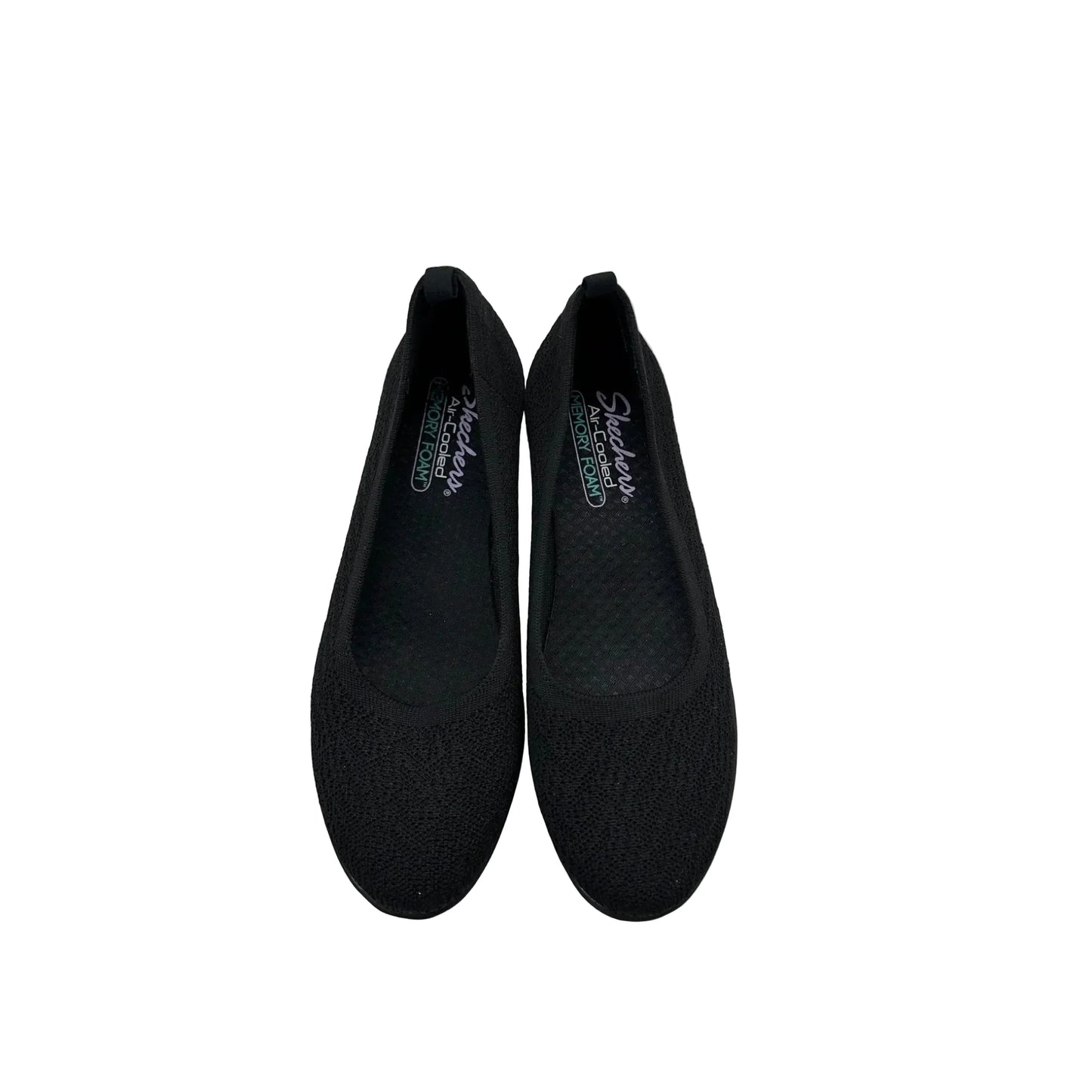 Shoes Heels Wedge By Skechers In Black, Size: 7.5