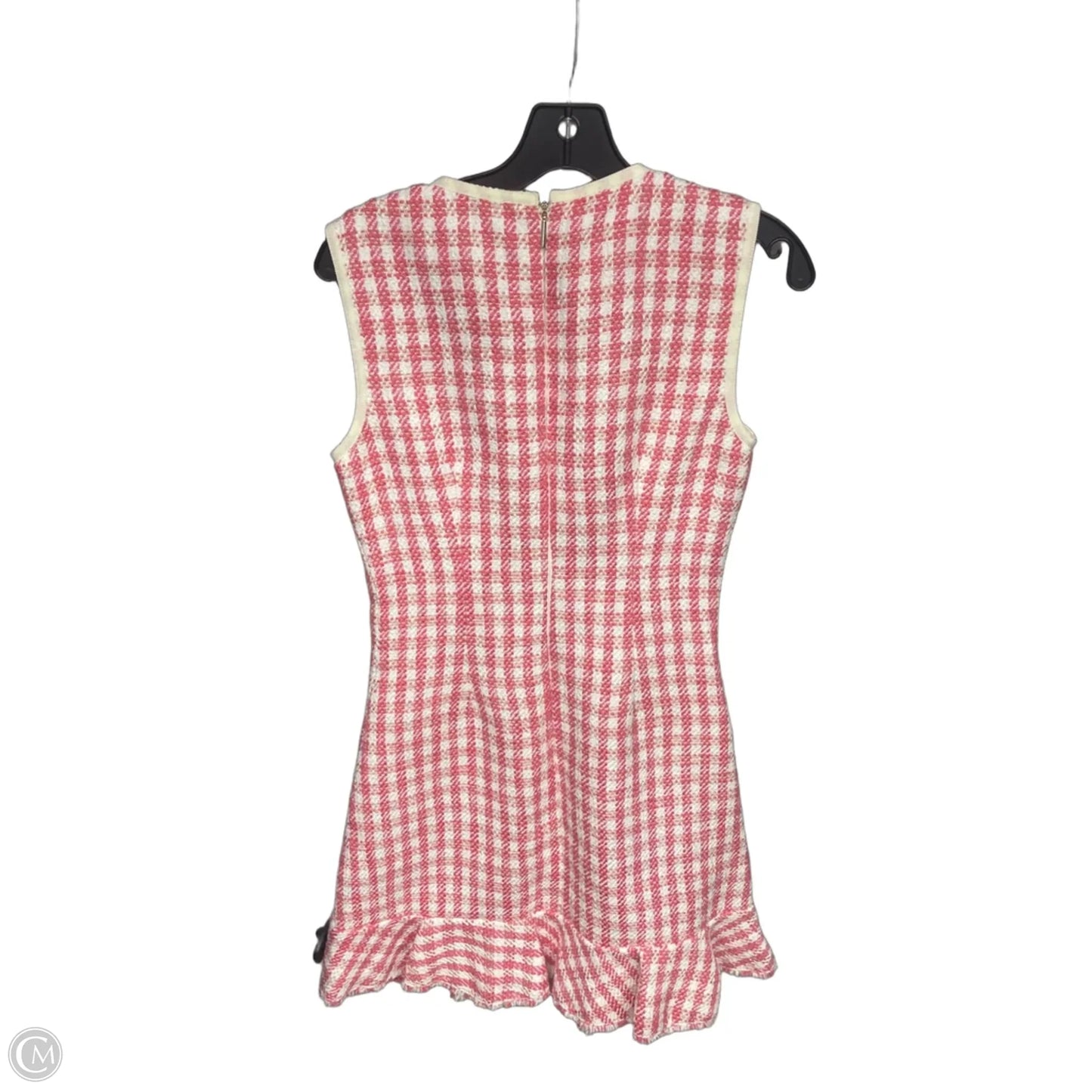 Dress Designer By Kate Spade In Pink & White, Size: 6