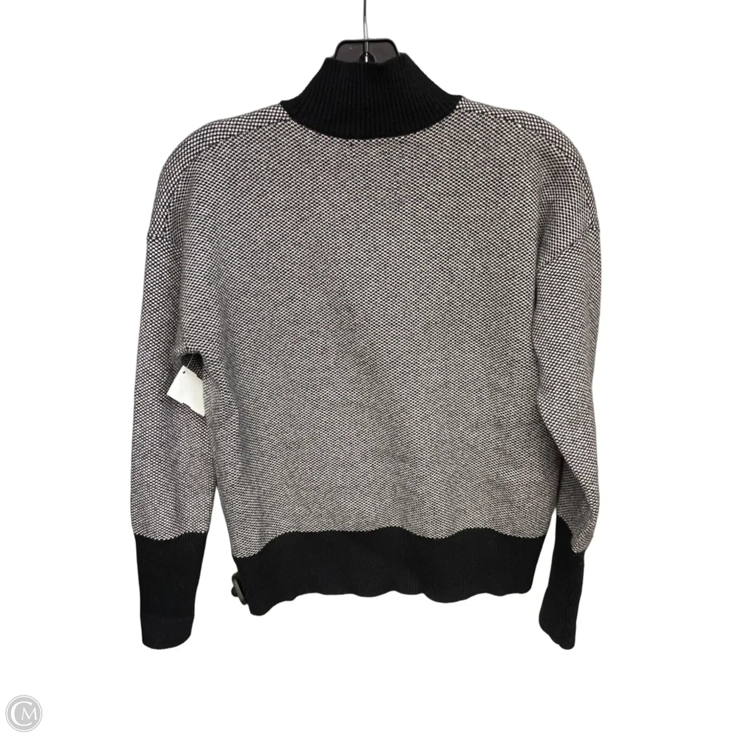 Sweater By Rachel Zoe In Black & White, Size: M