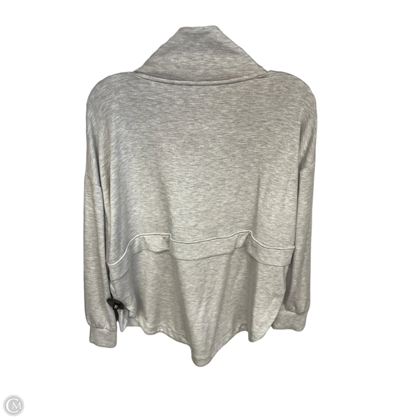 Sweatshirt Collar By Lou And Grey In Grey, Size: L