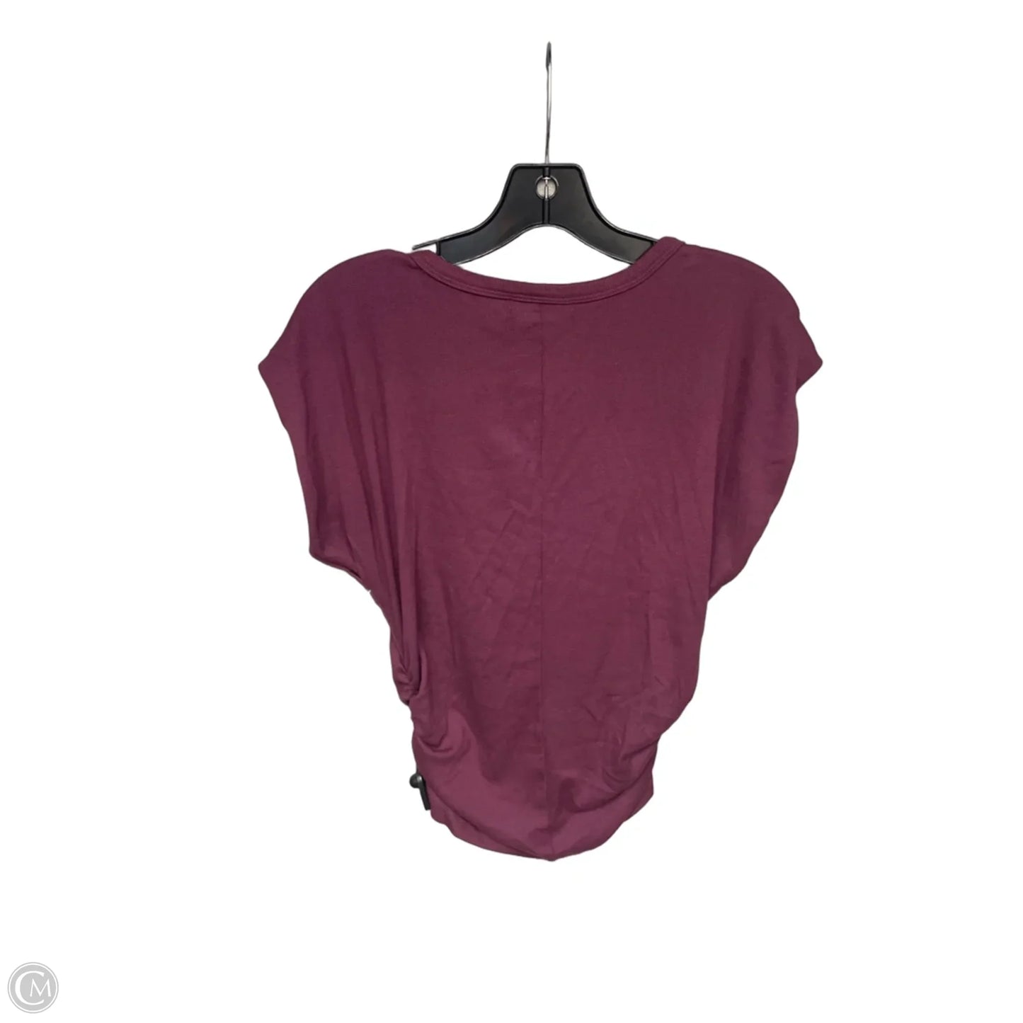 Top Short Sleeve By Michael Stars In Purple, Size: M
