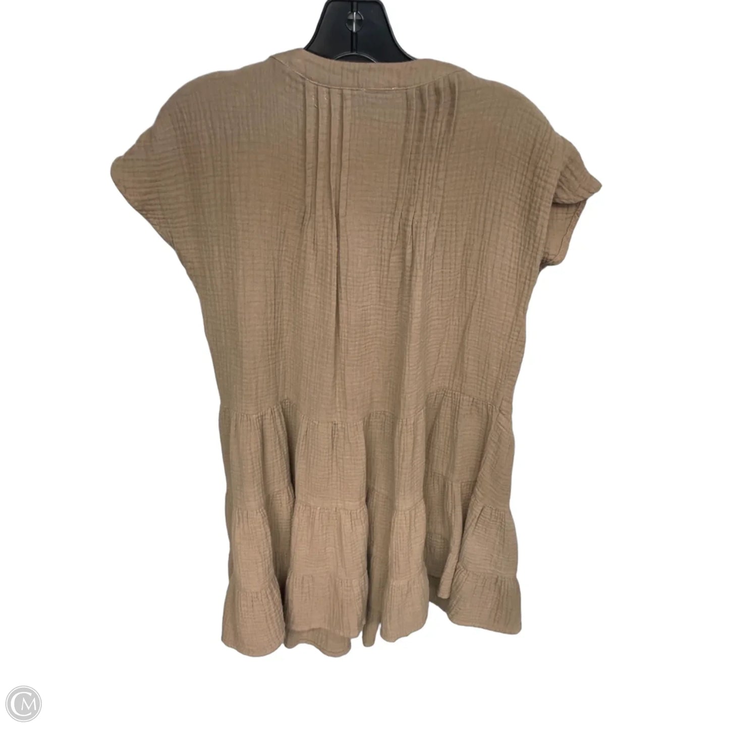 Dress Casual Short By Clothes Mentor In Brown, Size: L