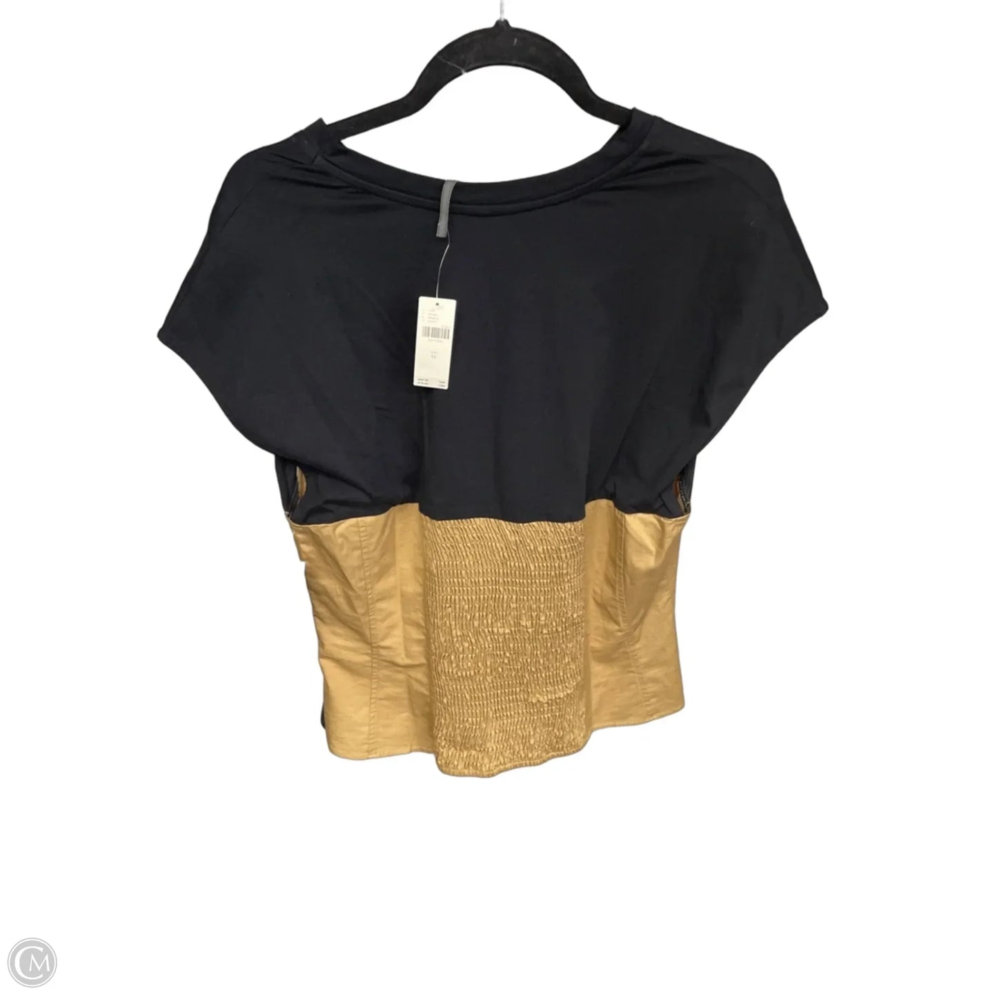 Top Sleeveless By Anthropologie In Black & Tan, Size: Xl