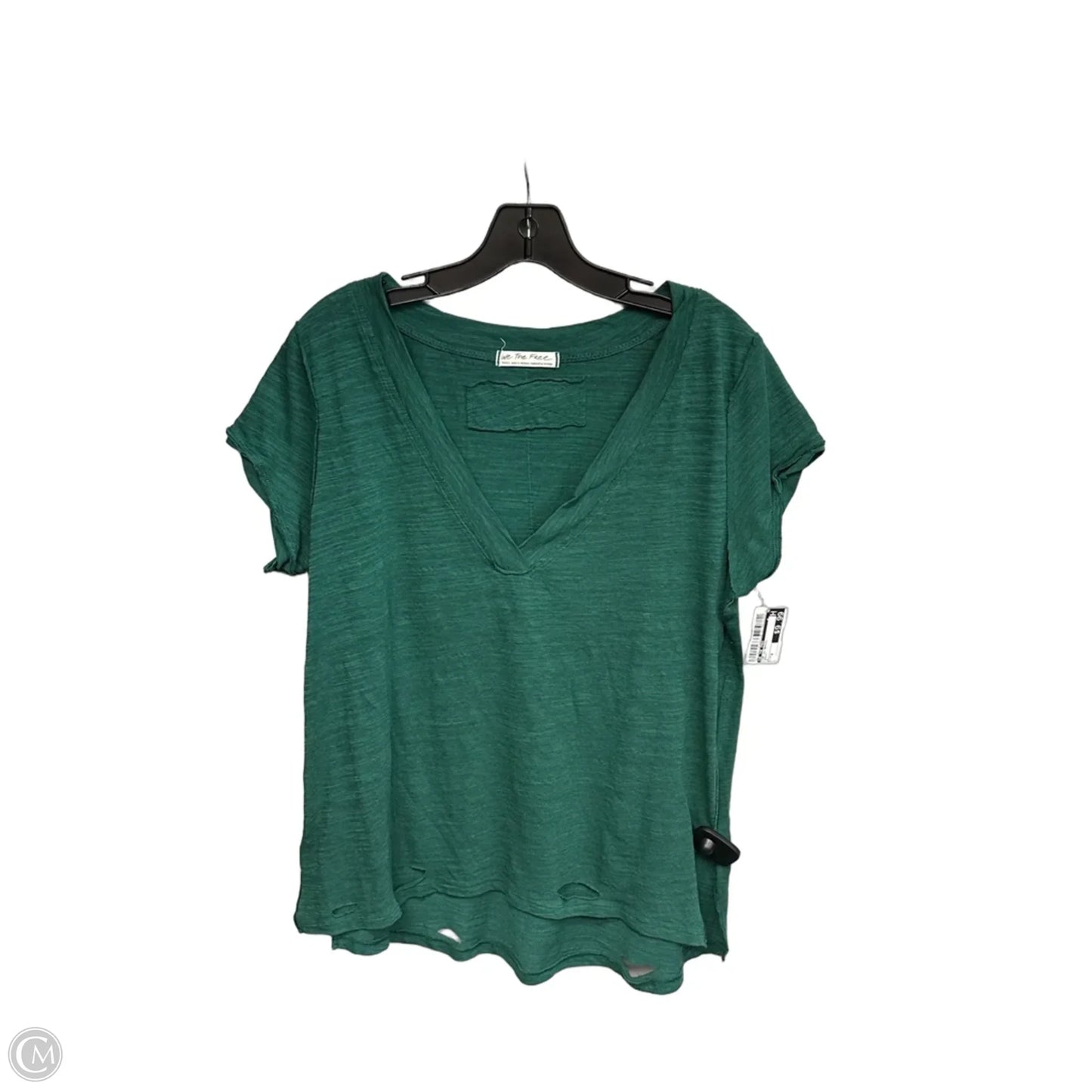 Top Short Sleeve Basic By We The Free In Green, Size: S